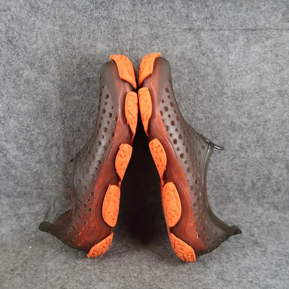 Wonder Nation Water Shoes Kids 2 3 Slip On Cushioned Jelly Orange Casual Summer